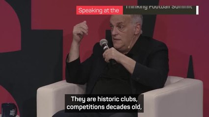 Tebas doesn't see Saudi Pro League among 'top 10 risks to European football'