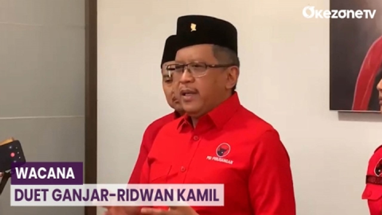 Wacana Menduetkan Ganjar-Ridwan Kamil, Sekjen PDIP: Bukti Pemimpin Banyak Dukungan