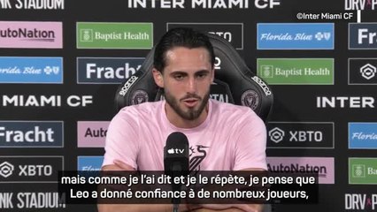 Inter Miami - Campana : "Messi a donné de la confiance aux joueurs"