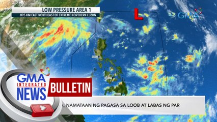 2 LPA, namataan ng PAGASA sa loob at labas ng PAR | GMA Integrated News Bulletin