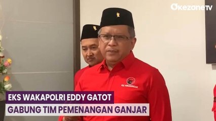 Hasto Bebebrkan Eks Wakapolri Gatot Eddy Bakal Gabung Tim Pemenangan Ganjar