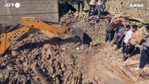 Marocco, trovato un corpo sotto le macerie nel villaggio epicentro del sisma