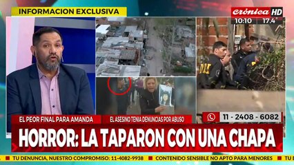 El llamado clave para detener al asesino de Amanda