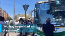 Choferes y pasajeros de México-Tizayuca piden a autoridades mayor seguridad en las carreteras