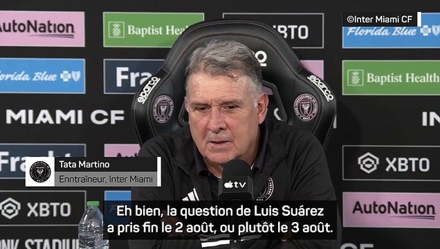 Martino : En attendant la fin de saison, Luis Suárez fera de son mieux à Gremio