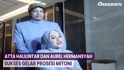 Atta Halilintar dan Aurel Hermansyah Sukses Gelar Acara Mitoni Tertutup, Keluarga Besar Hadir Mendampingi