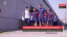 La Selección prepara el encuentro ante Chipre