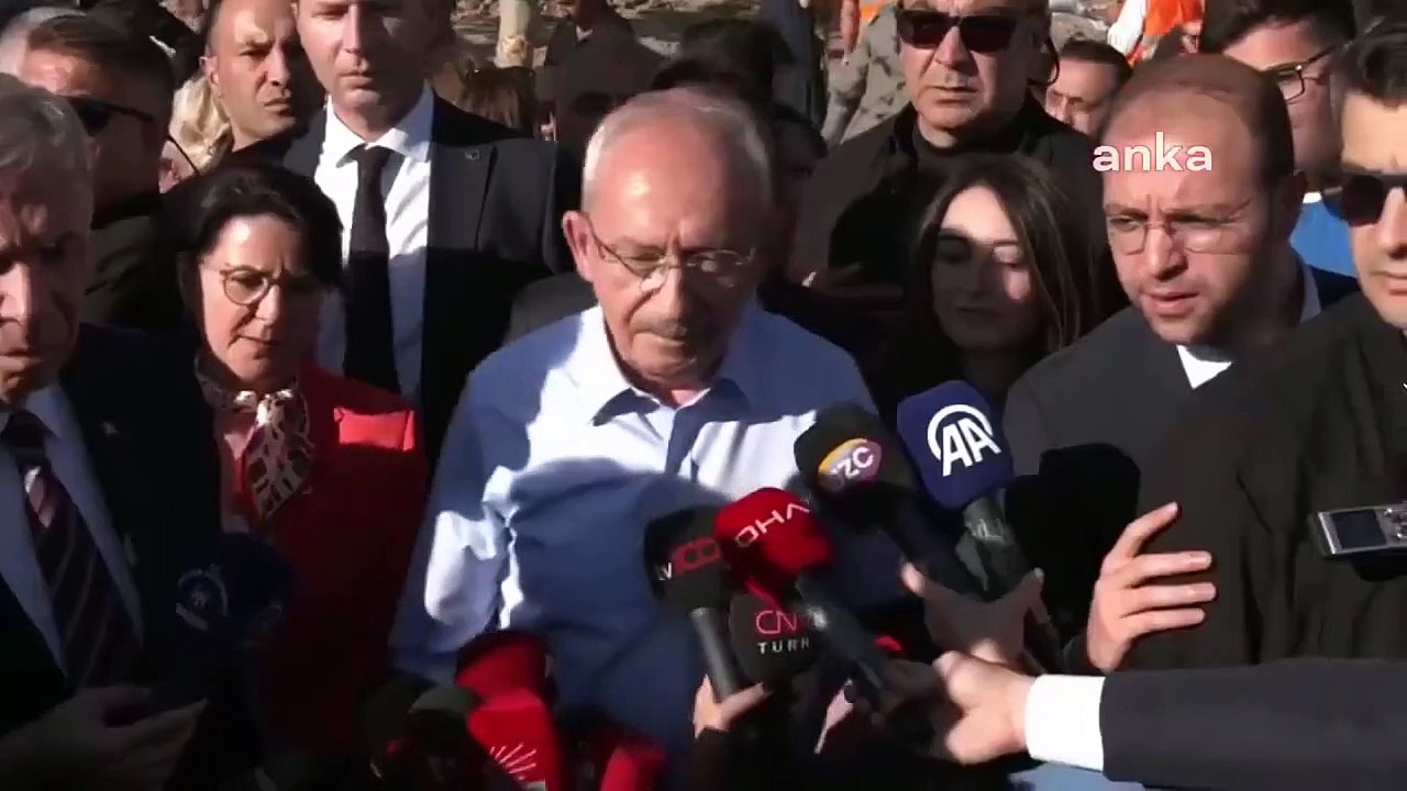 Son Dakika: CHP Genel Başkanı Kemal Kılıçdaroğlu: Mansur Yavaş bizim belediye başkanımızdır ve adayımızdır