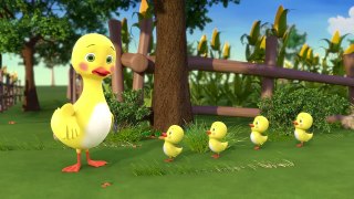 Five Little Ducks Went Out One Day Song - Kids Songs - Beep Beep Nursery Rhymes
