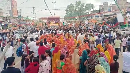 यात्रा के स्वागत में दावेदारों ने दिखाया दम: वक्ताओं ने प्रदेश सरकार पर साधा निशाना