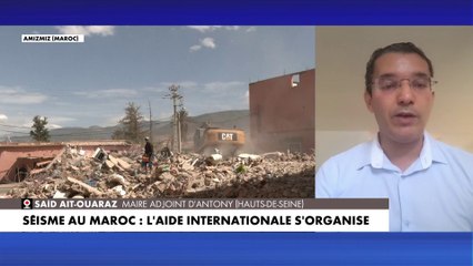 Saïd Ait-Ouaraz : «Dès demain, l'hôtel de ville sera ouvert pour toute personne souhaitant effectuer un don.»