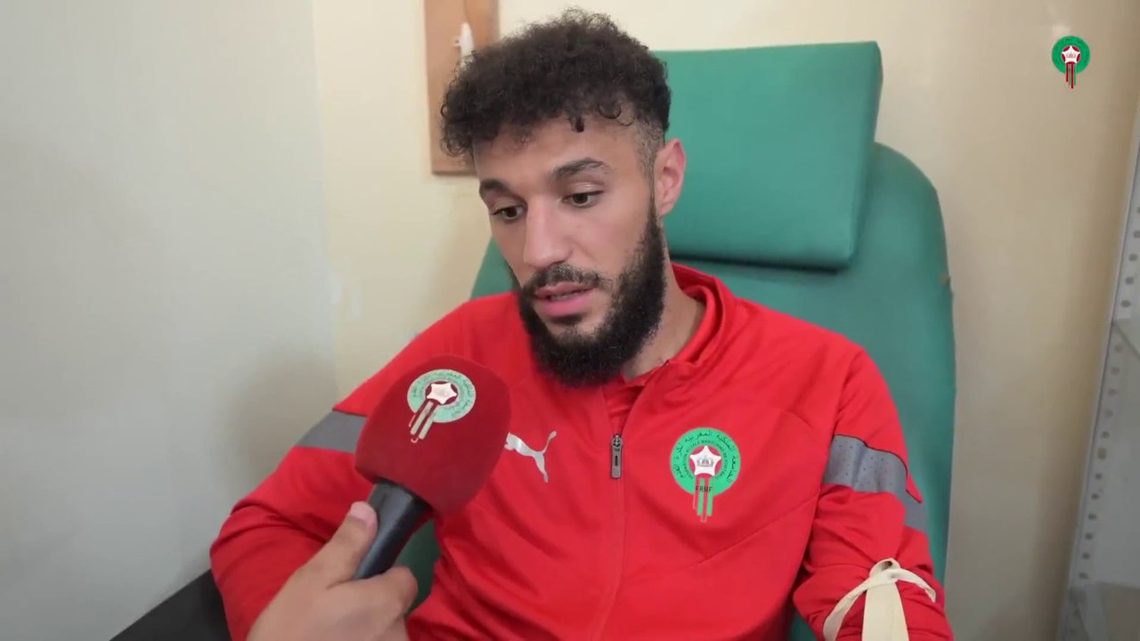 منتخب المغرب الوطني يعبر عن تضامنه مع الشعب المغربي