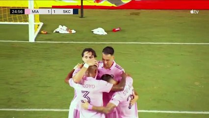 Messi Effect & Busquets High IQ - Inter Miami vs Sporting KC 3-2 Highlights & Goals - 2023