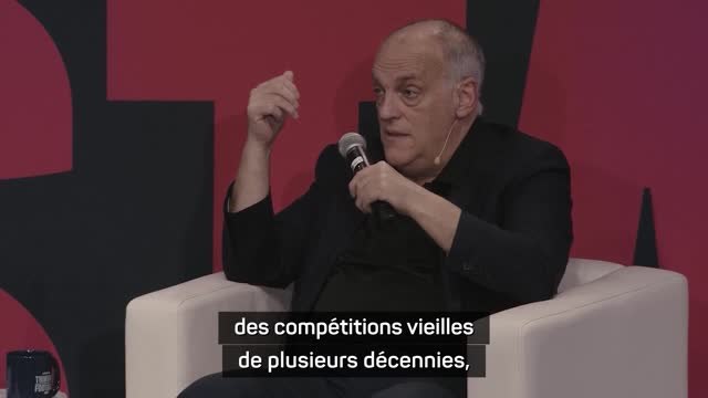 Interview - Tebas ne voit pas la Saudi Pro League parmi les 10 principaux risques pour le football européen