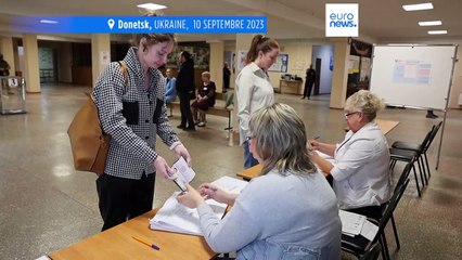 Des élections locales en Russie sans opposition et dans l'est de l'Ukraine occupé