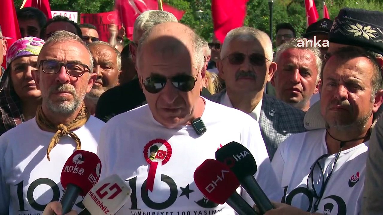 Zafer Partisi'nin "İstiklal Yolu Zafer Yürüyüşü" Tamamlandı.