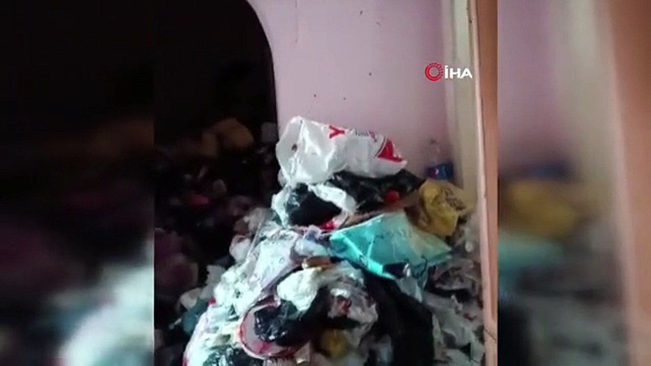 Adanada 20 Ton Çöp Çıkarılan Ev