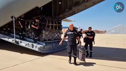 Un equipo de la UME con 56 militares se encuentra ya en Marruecos