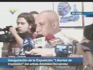Inaugurada la exposición “Libertad de impresión”