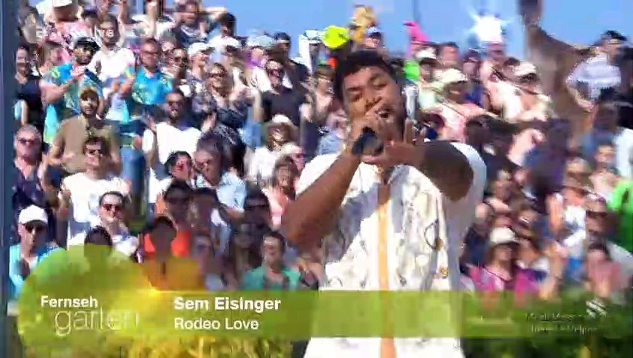 Sem eisinger - rodeo love - | zdf fernsehgarten, 10.09.2023