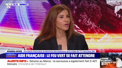 Sésime au Maroc: "C'est très grave de dire que le Maroc refuse l'aide d'un pays", affirme la journaliste marocaine Samira Sitaïl