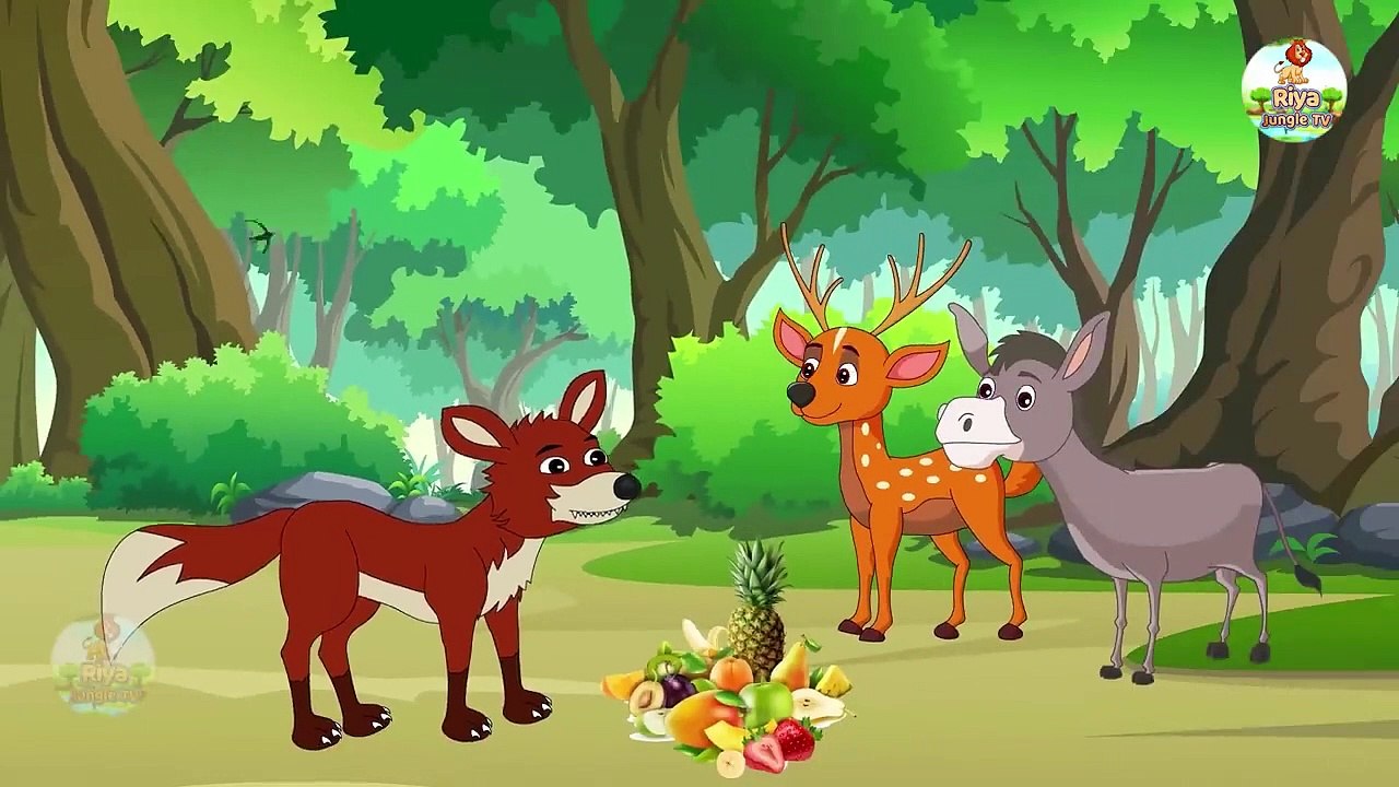 सलाहकार सियार _ Consultant Jackal _ New Jungle Story _ Jungle Moral Story _ Riya Jungle Tv