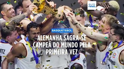 Alemanha vence Sérvia e é pela primeira vez campeã mundial de basquetebol