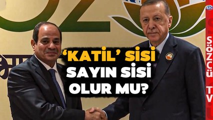 Erdoğan'dan Bir U Dönüşü Daha! 'Zalim, Darbeci' Dediği Sisi'nin Elini İkinci Kez Sıktı