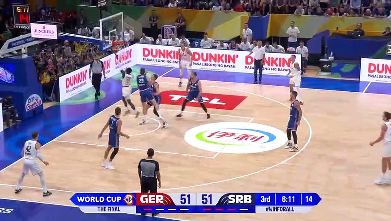 Germany taste World Cup glory after beating Serbia in the #FIBAWC 2023 Final
