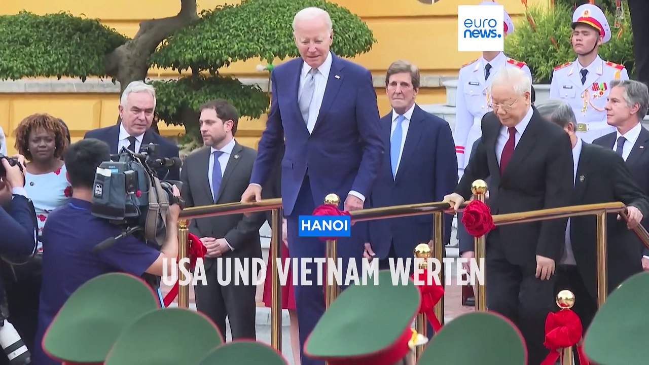 US-Präsident Biden auf Kurzvisite in Vietnam