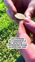 Petite Battle de trouvailles au Detectival 2023