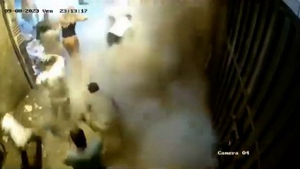 Watch: Moment deadly earthquake strikes busy Marrakech street captured on CCTV