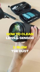 Comment Nettoyer Objectif & Capteur 