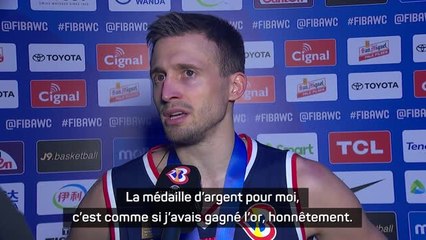 Serbie - Avramovic : "La médaille d'argent pour moi, c'est comme si j'avais gagné l'or"