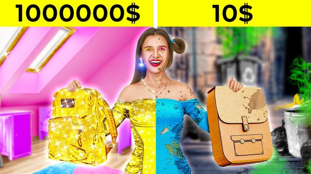 I Was Adopted By Billionaires || Rich Vs Poor Parenting Hacks! Rich Kid Is Missing By 123 Go!