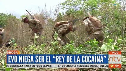 Evo Morales niega ser el "Rey de la cocaína"