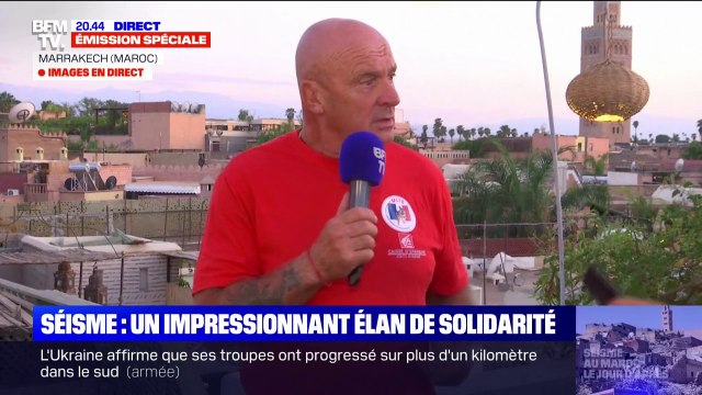 Patrick Villardy, secouriste français au Maroc: L'urgence était, avec les chiens, de pouvoir amener notre savoir-faire