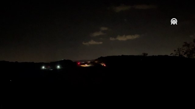 Pendik'te ormanlık alanda çıkan yangına itfaiye müdahale ediyor