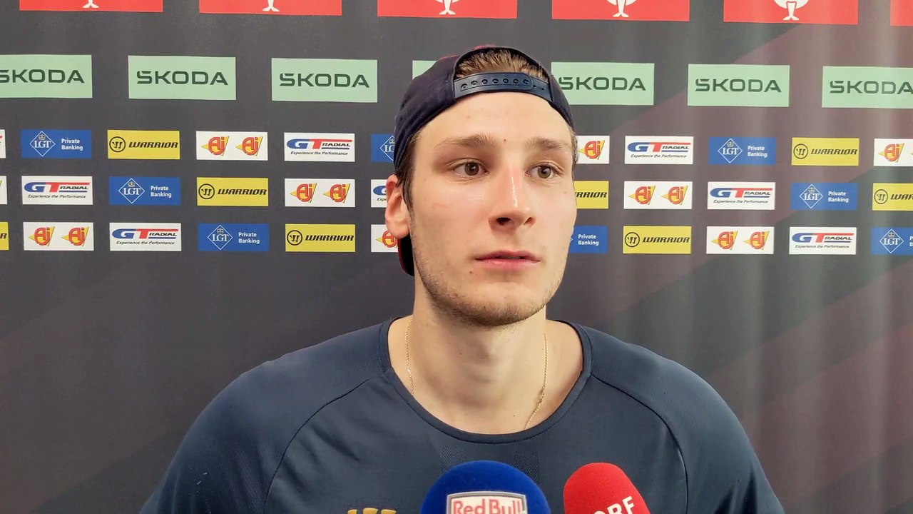 Paul Huber (RBS) nach dem Sieg gegen Stavanger