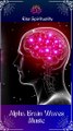 Alpha Brain Waves, Enhance Brain Power, Memory, Relaxing Sleep Music, Healing Music #shorts