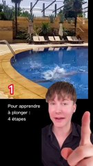 4 étapes simples pour apprendre à plonger