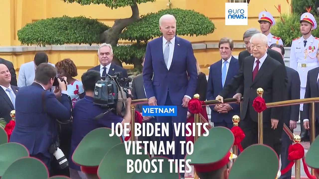 US President Joe Biden visits Vietnam as both states seek closer ties