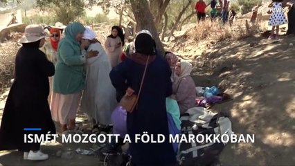 Utórengés rázta meg Marokkót, miközben a mentők tovább keresik a túlélőket
