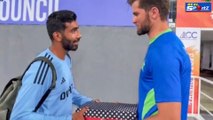 Asia Cup 2023: Shaheen Afridi Giving Gift to Bumrah | Shaheen Afridi Bumrah Gift