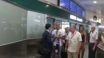 Inter, Felipe Melo arriva a Malpensa: «Aspettative?Trovare una casa subito»
