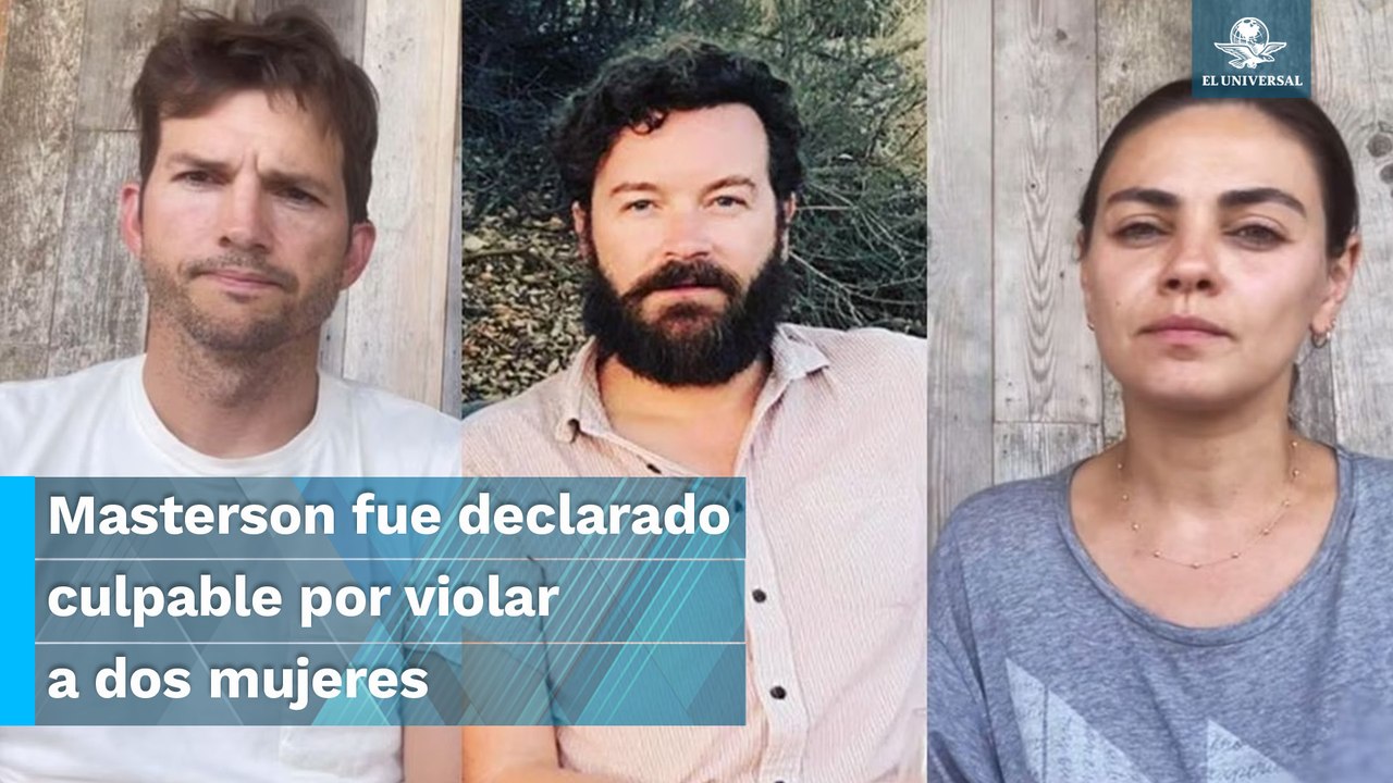 Ashton Kutcher y Mila Kunis escribieron cartas de apoyo a Danny Masterson porque se los pidieron