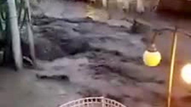 L’alluvione a Barcellona Pozzo di Gotto (Messina)