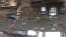 Nubifragio su Beirut, le strade si trasformano in fiumi di spazzatura