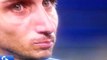 Lazio-Juve, al termine della partita Lucas Biglia scoppia a piangere in campo