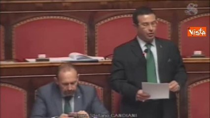 Il leghista e il verdinianoE scoppia la bagarre